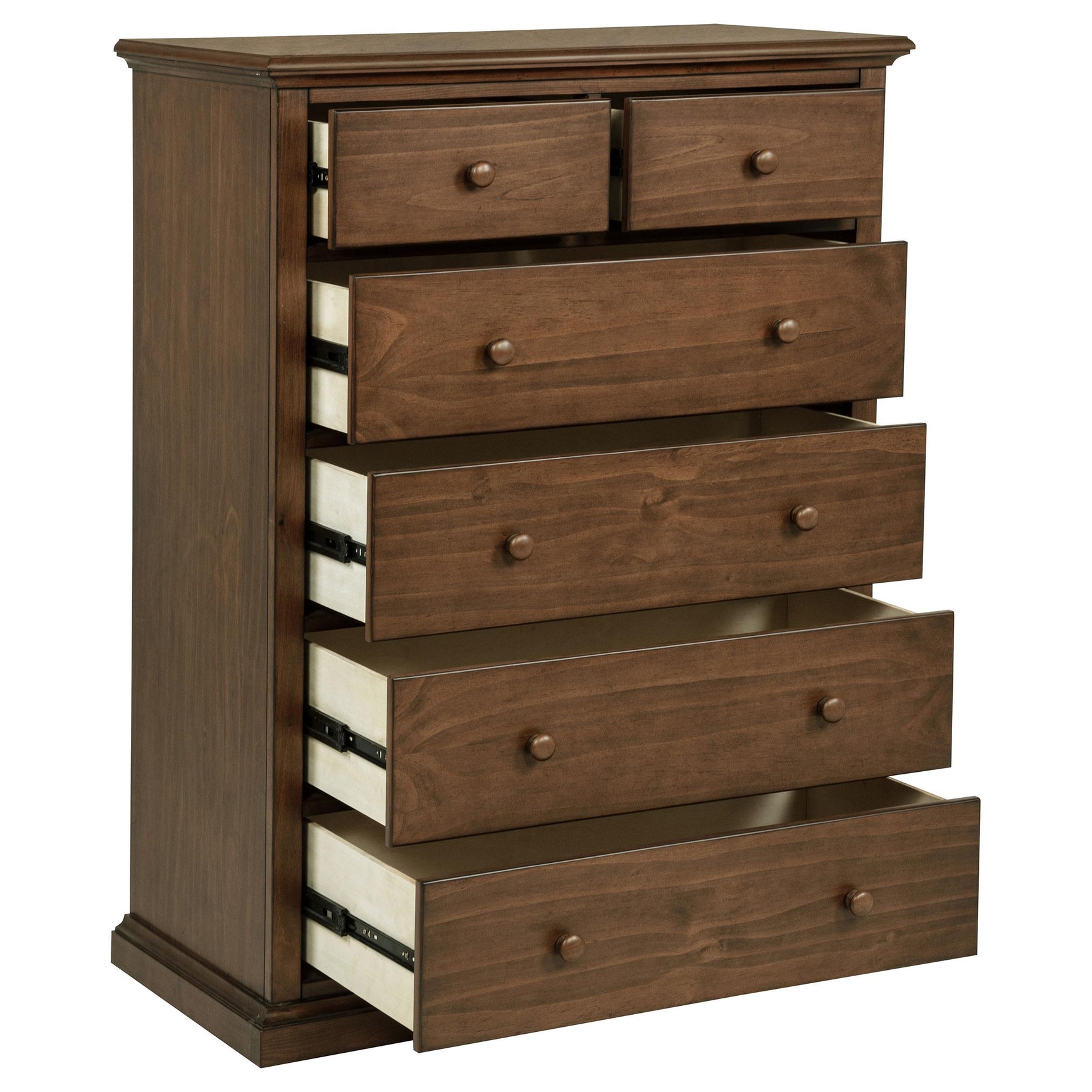 Sumerlin Medium Brown 6-drawer Bedroom Chest of Drawers - Ornate Home