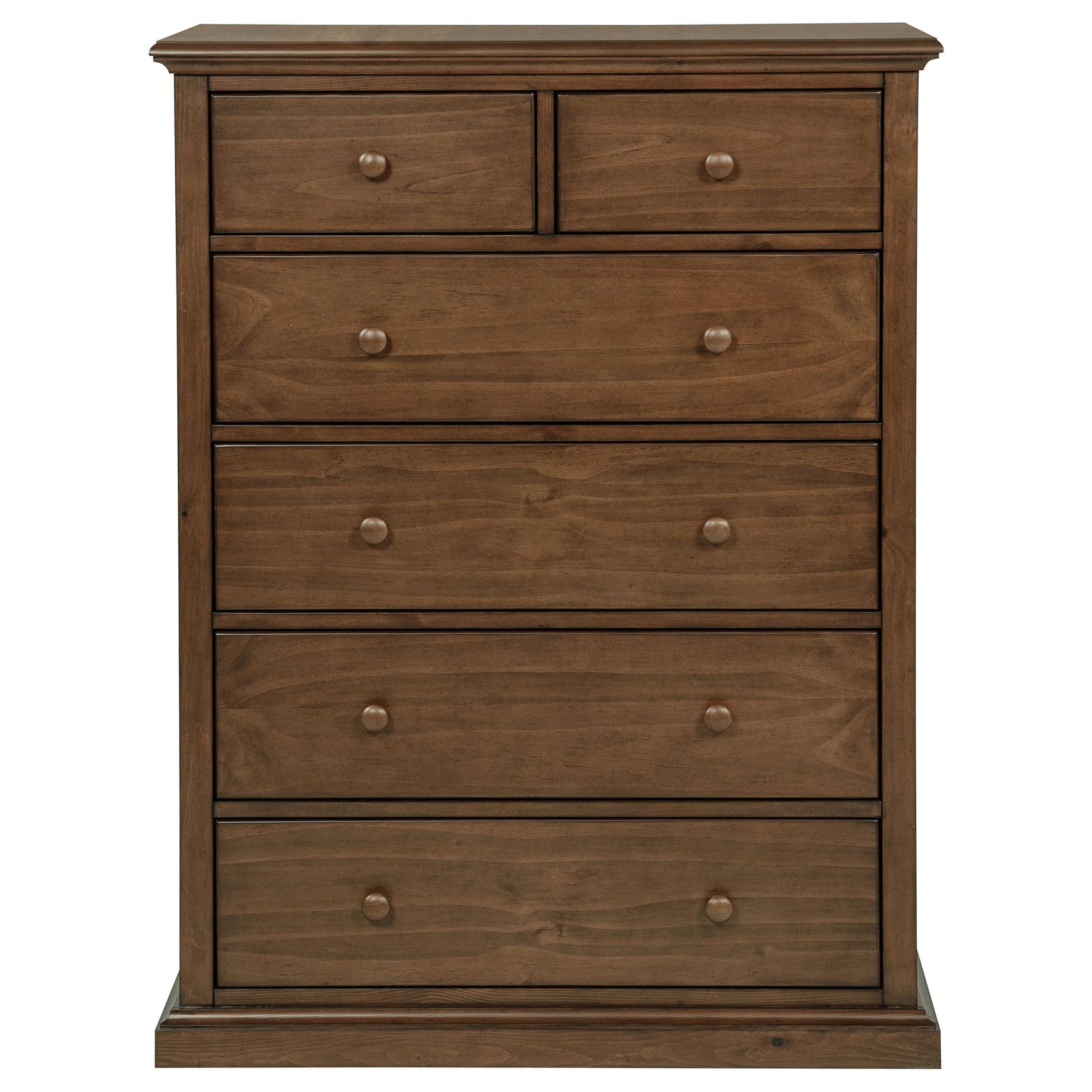 Sumerlin Medium Brown 6-drawer Bedroom Chest of Drawers - Ornate Home
