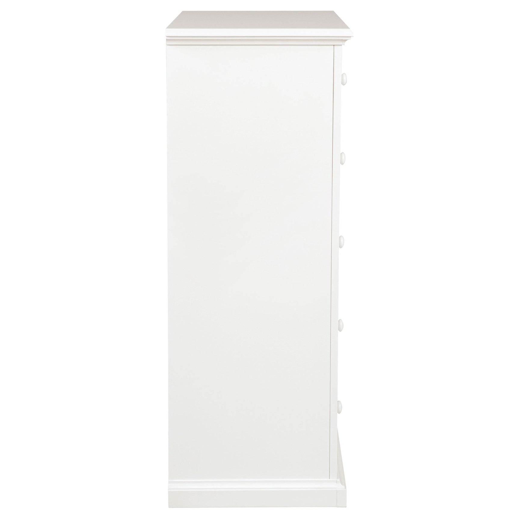 Sumerlin White 6-drawer Bedroom Chest of Drawers - Ornate Home