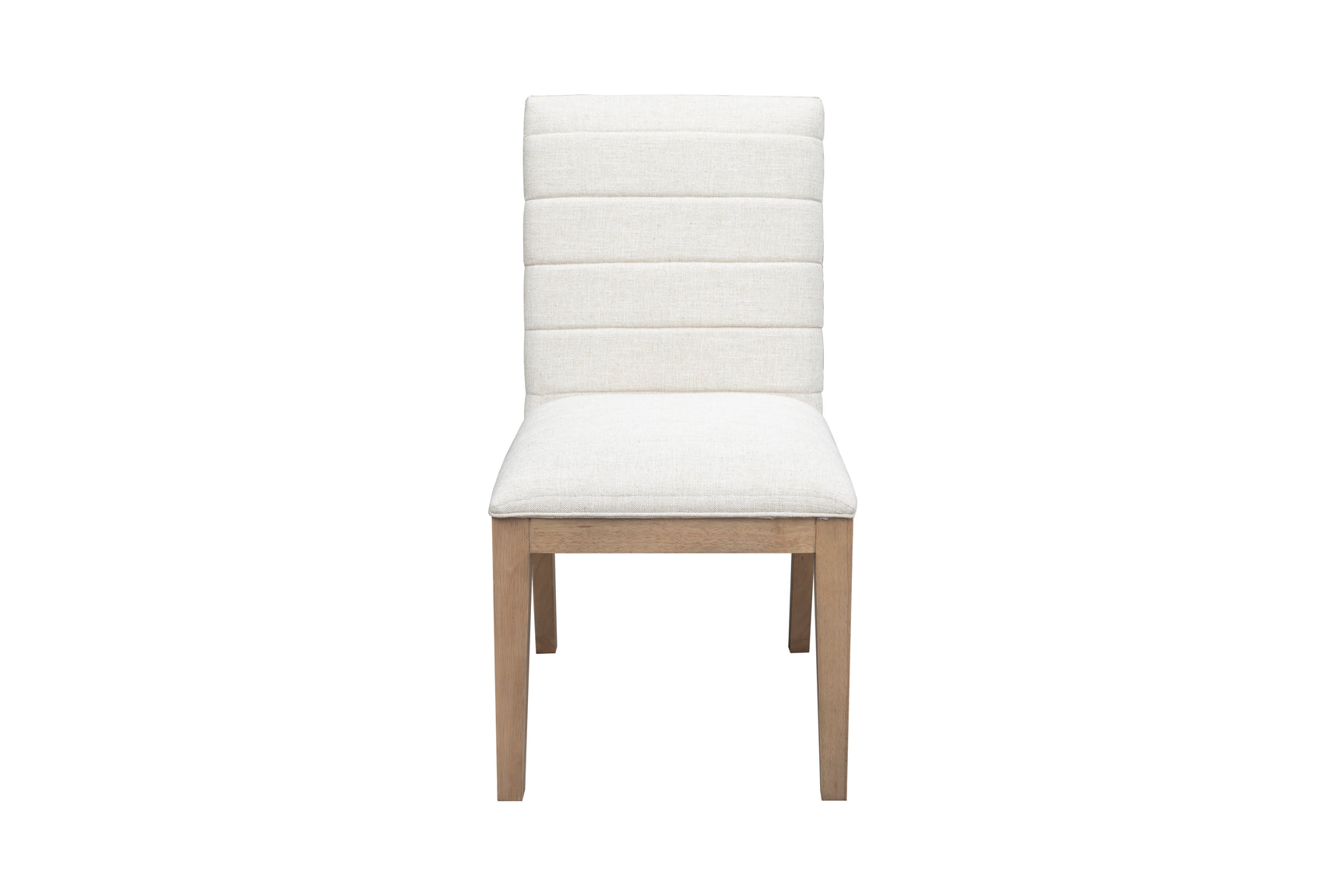 Sumire Ginger and Natural Linen Solid Wood Dining Chair (Set of 2) - Ornate Home