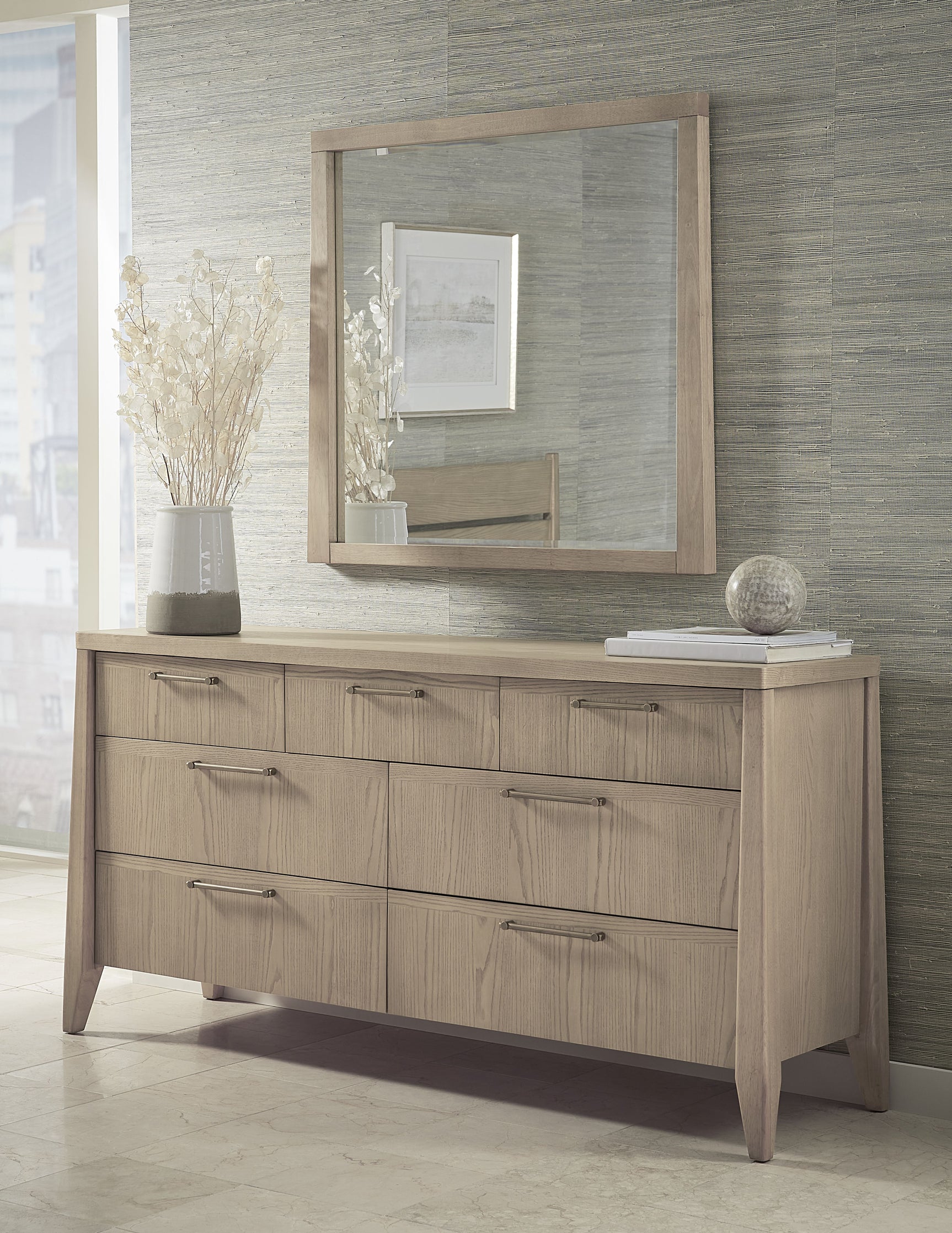 Sumire Wall or Dresser Mirror in Ginger - Ornate Home