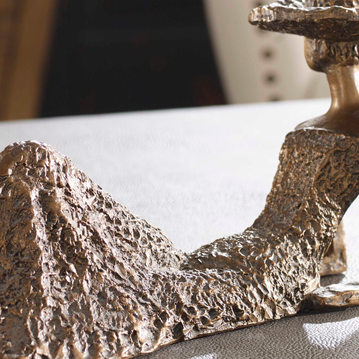 Summer Days Antique Bronze Sculpture - Ornate Home