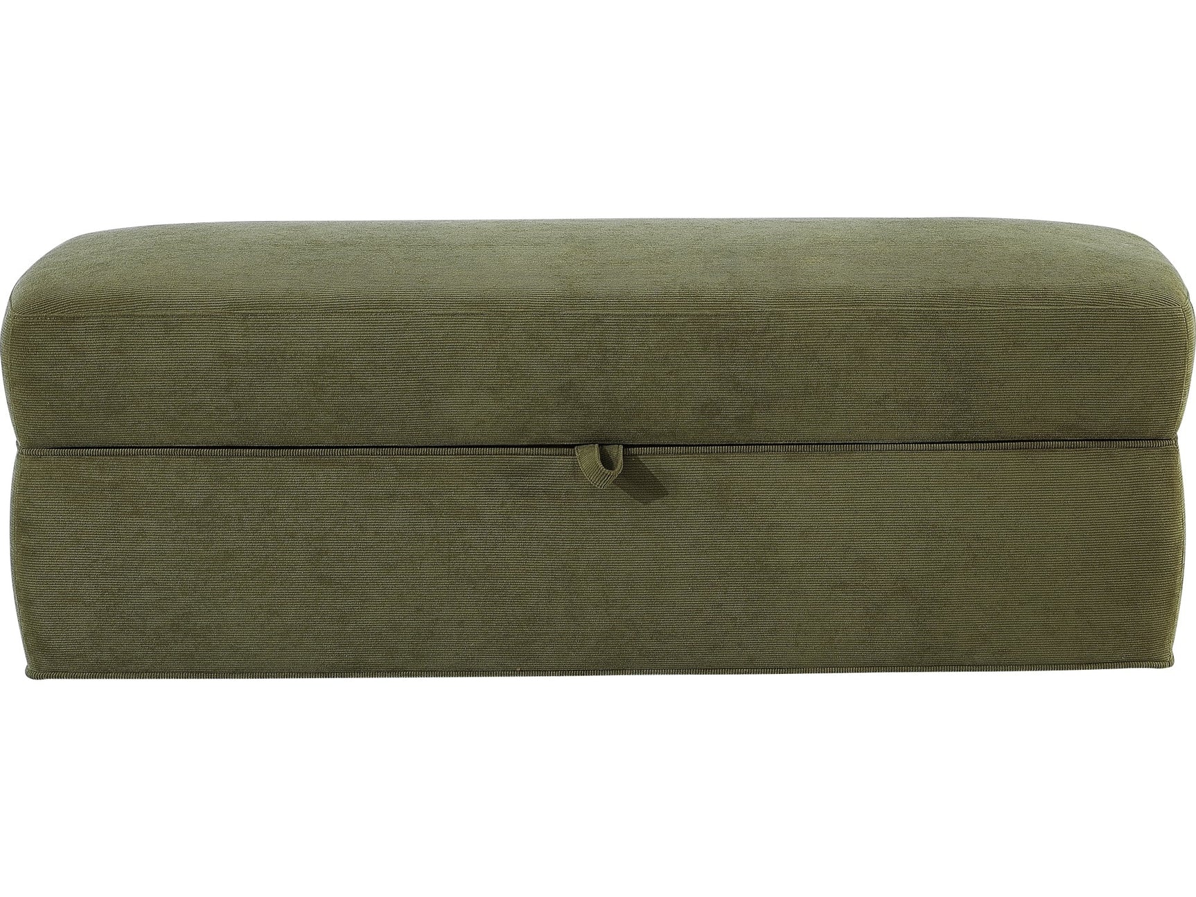 Summit Moss Upholstered Storage Bench - Ornate Home