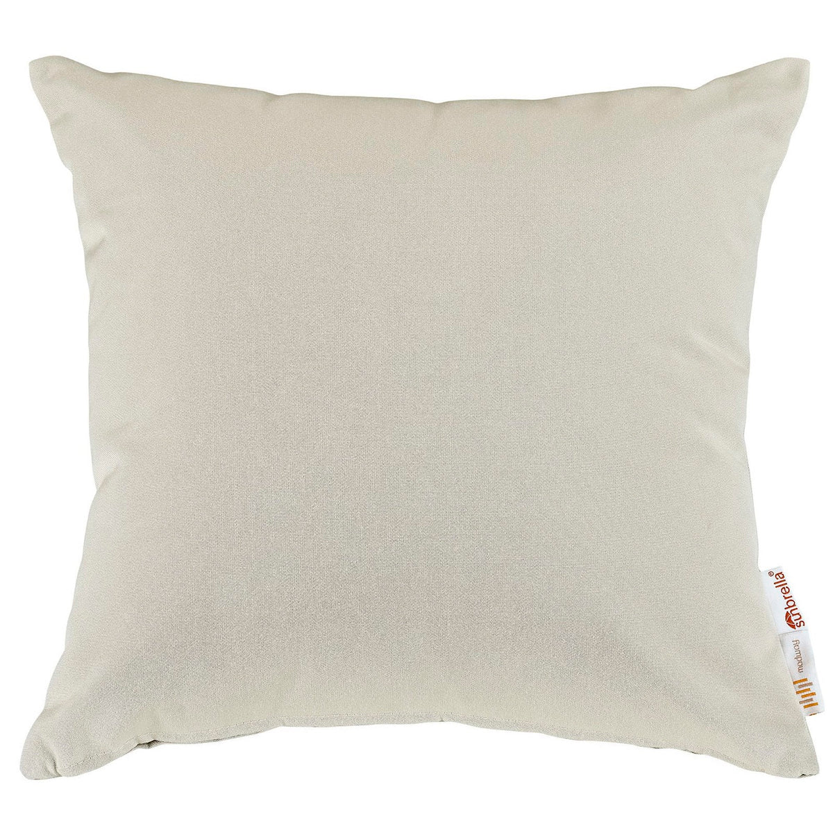 Summon Beige 2 Piece Outdoor Patio Sunbrella Pillow Set - Ornate Home
