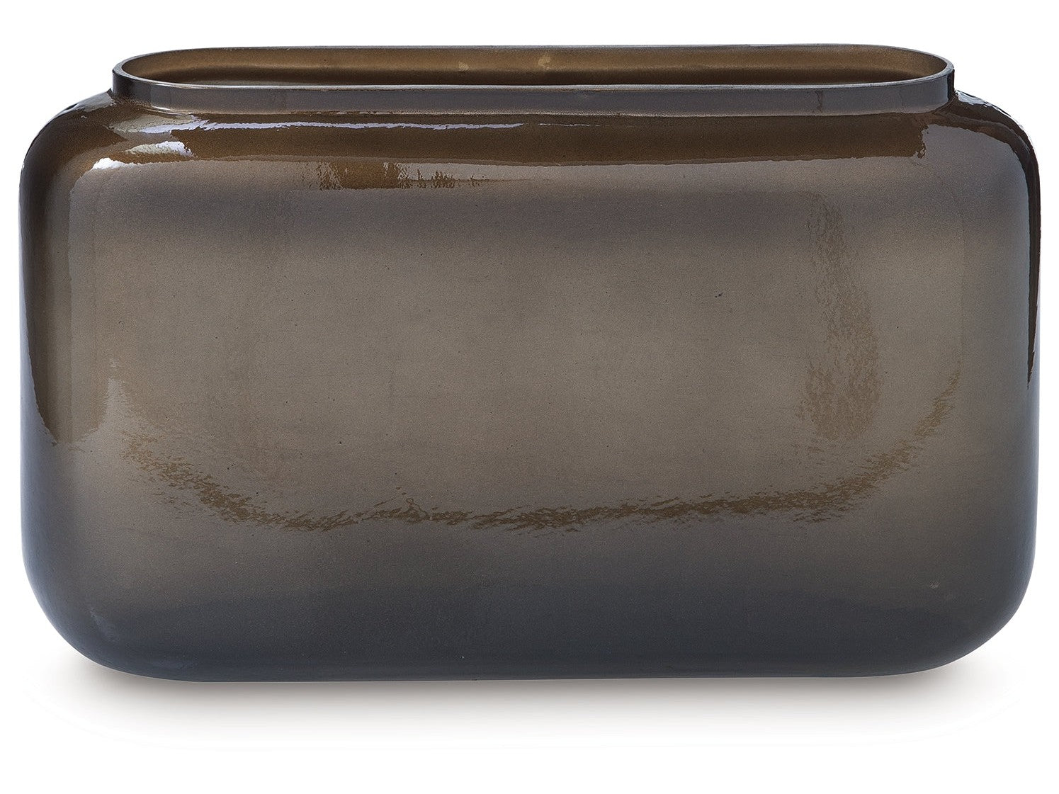 Sumner Gray/Gold Vase (8''H) - Ornate Home