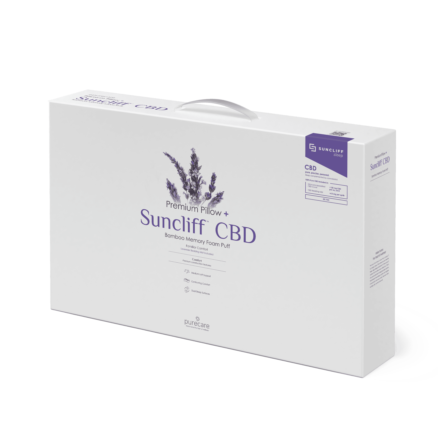 Suncliff™ CBD Bamboo Pillow - Ornate Home