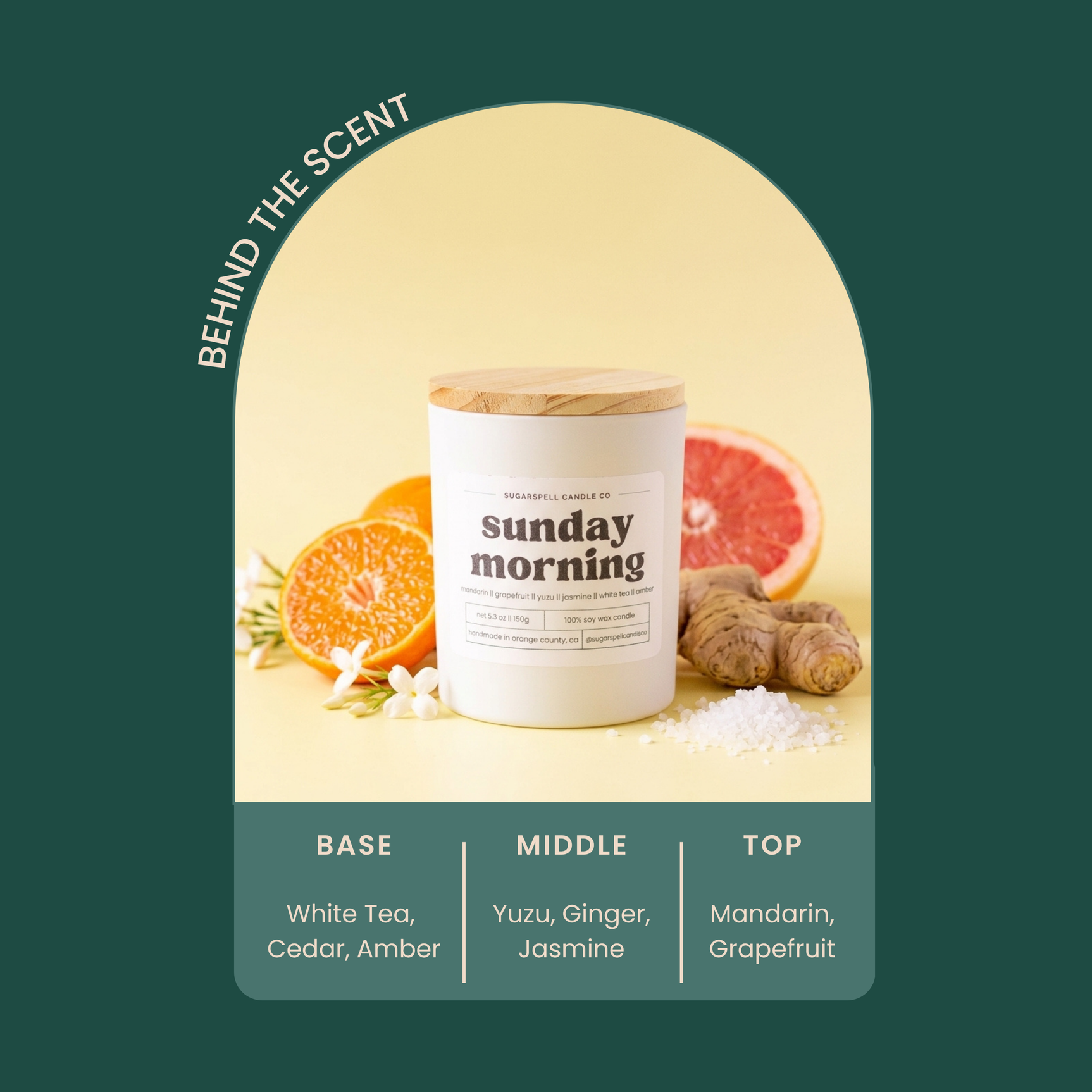 Sunday Morning 5.3oz Soy Candle