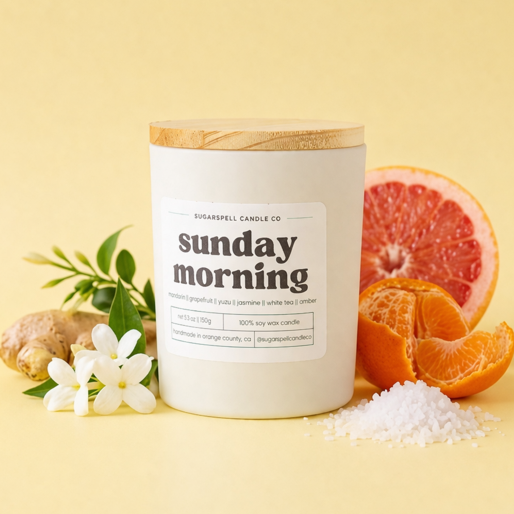 Sunday Morning 5.3oz Soy Candle