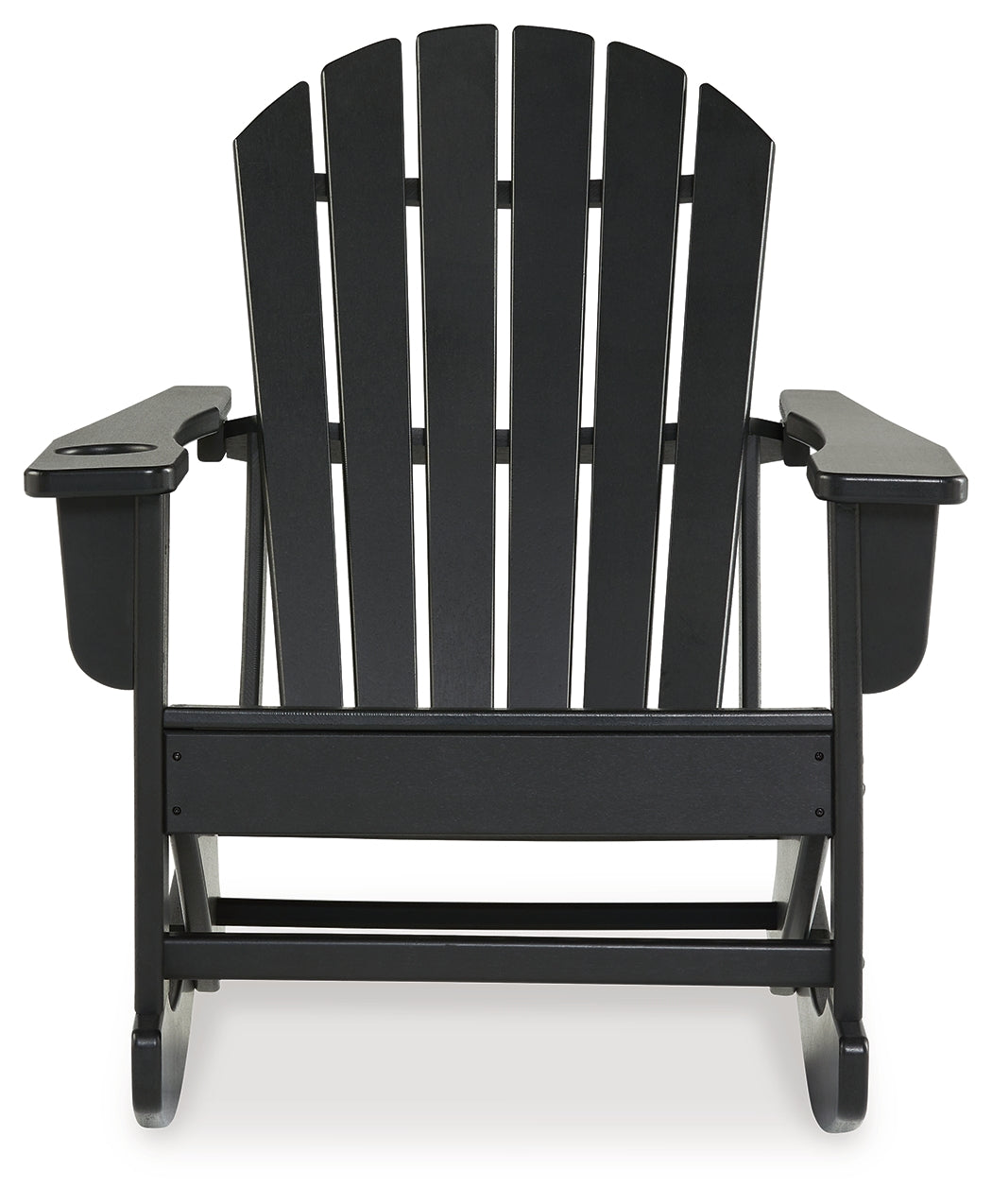 Sundown Treasure Black Outdoor Rocking Chair - Ornate Home