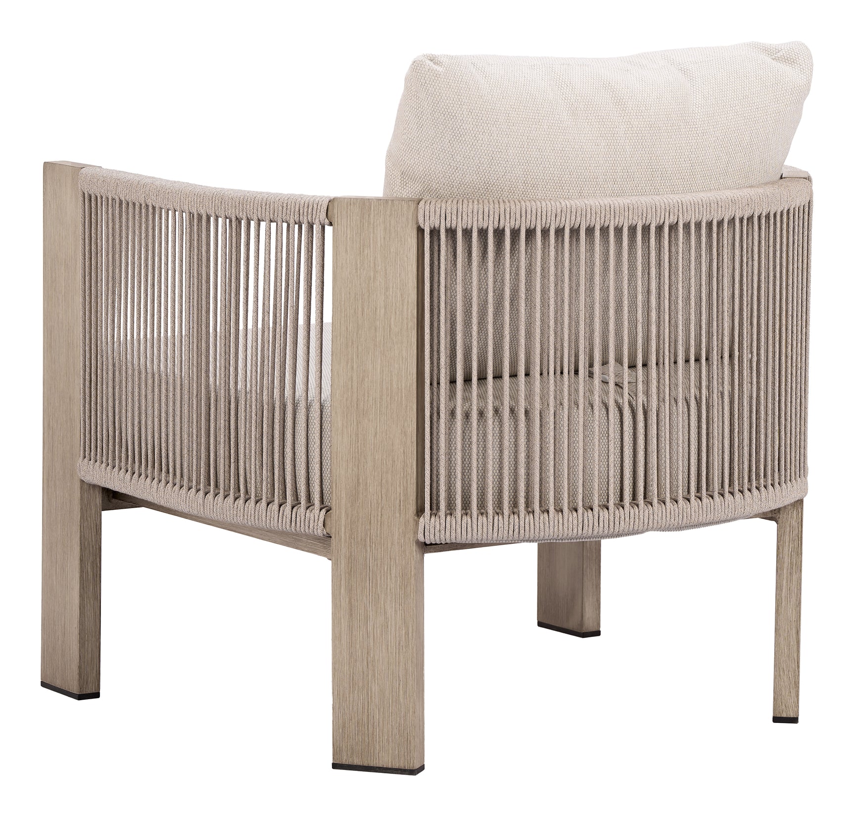 Sunlit Gray Springs Accent Chair