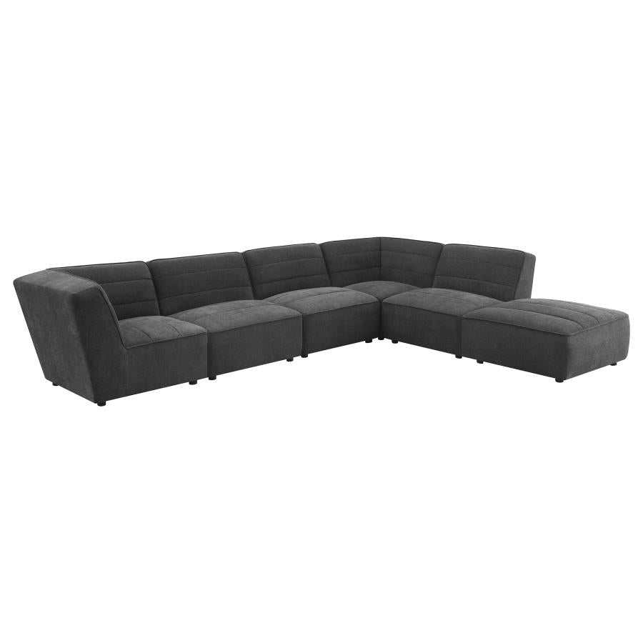 Sunny Charcoal Modular Sectional Units / Create your own Style - Ornate Home