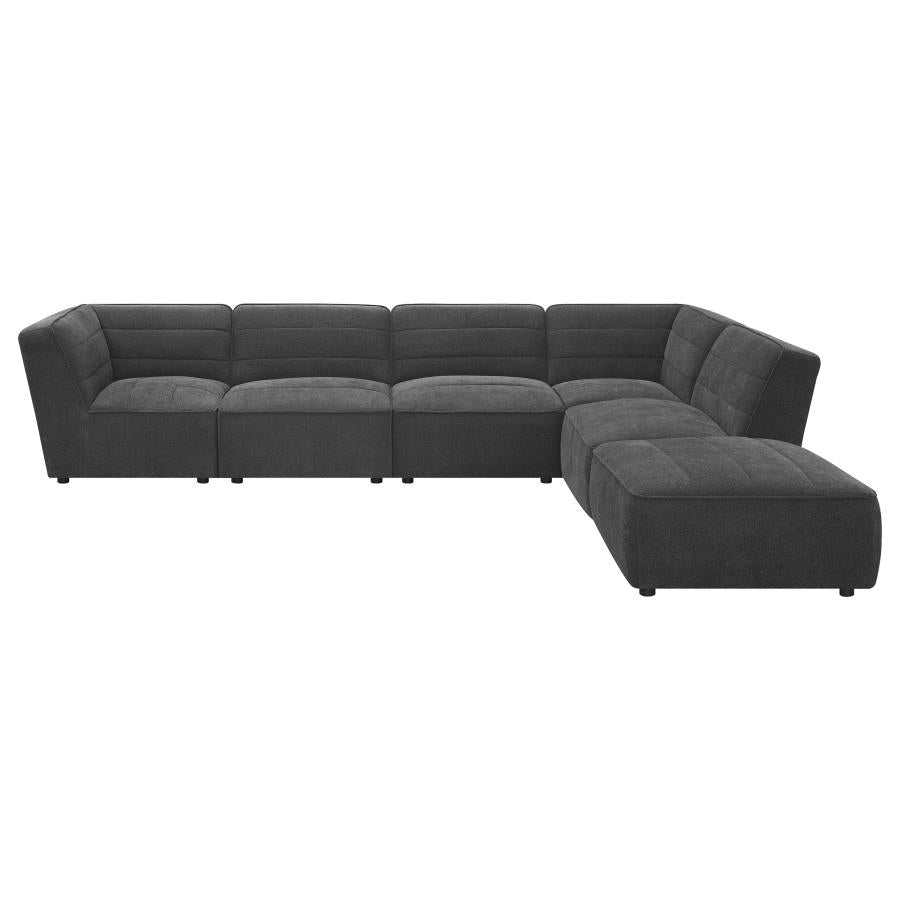 Sunny Charcoal Modular Sectional Units / Create your own Style - Ornate Home
