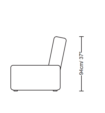 Sunny Ivory Corduroy Velvet Armless Chair - Ornate Home