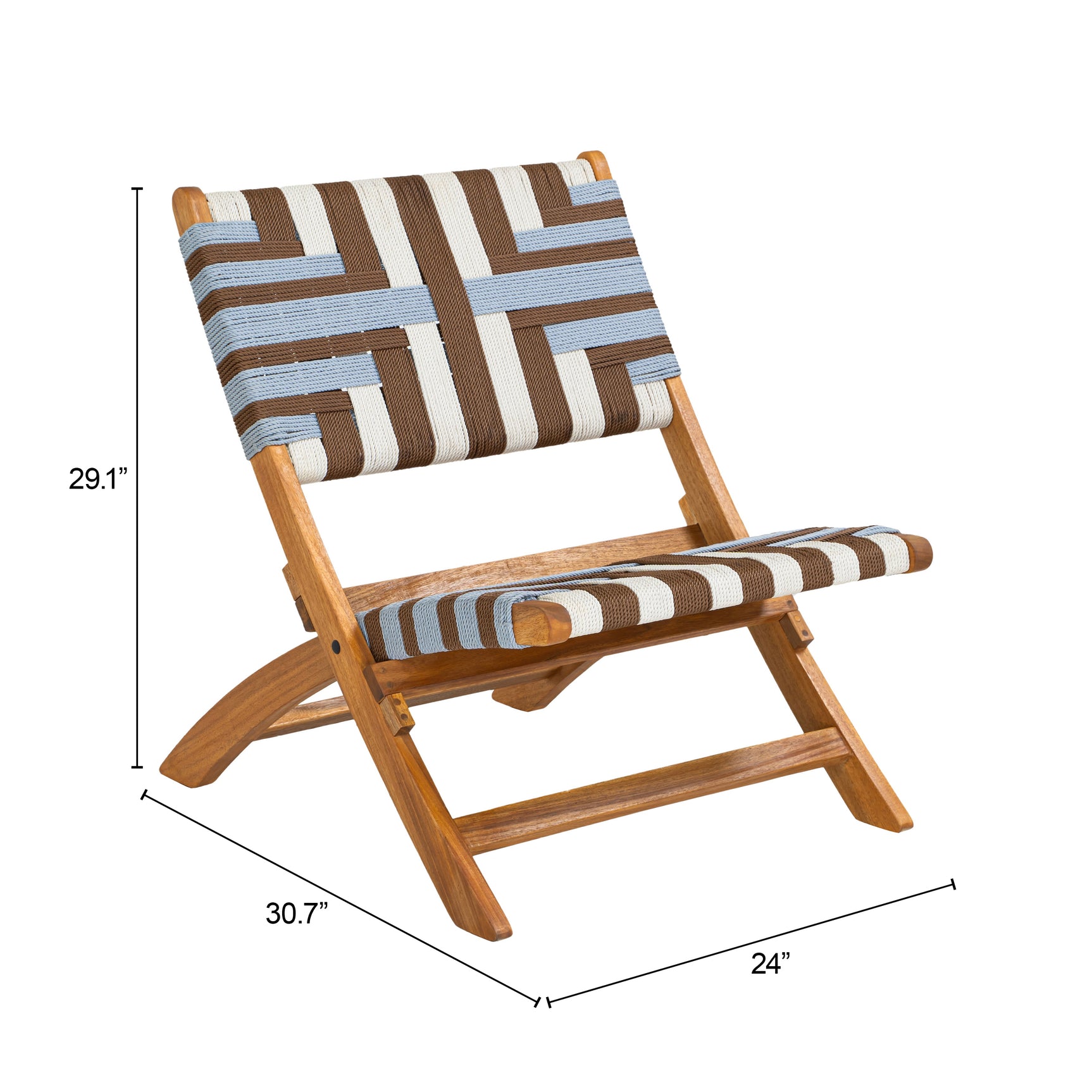 Sunshine Multicolor Lounge Chair - Ornate Home