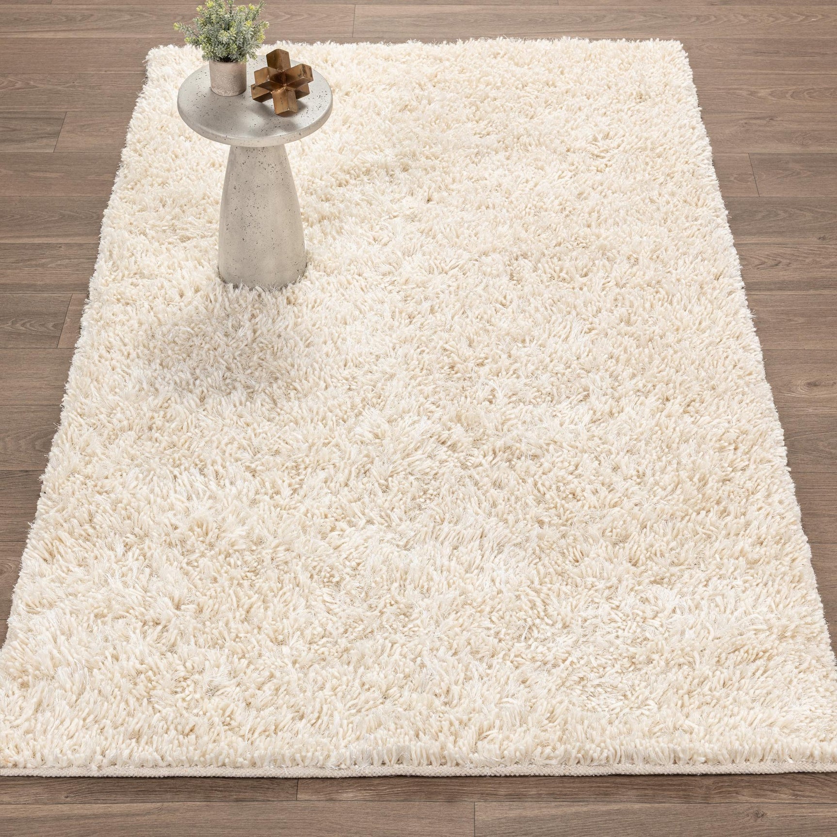 Surrey Shag Ivory Rug - Ornate Home