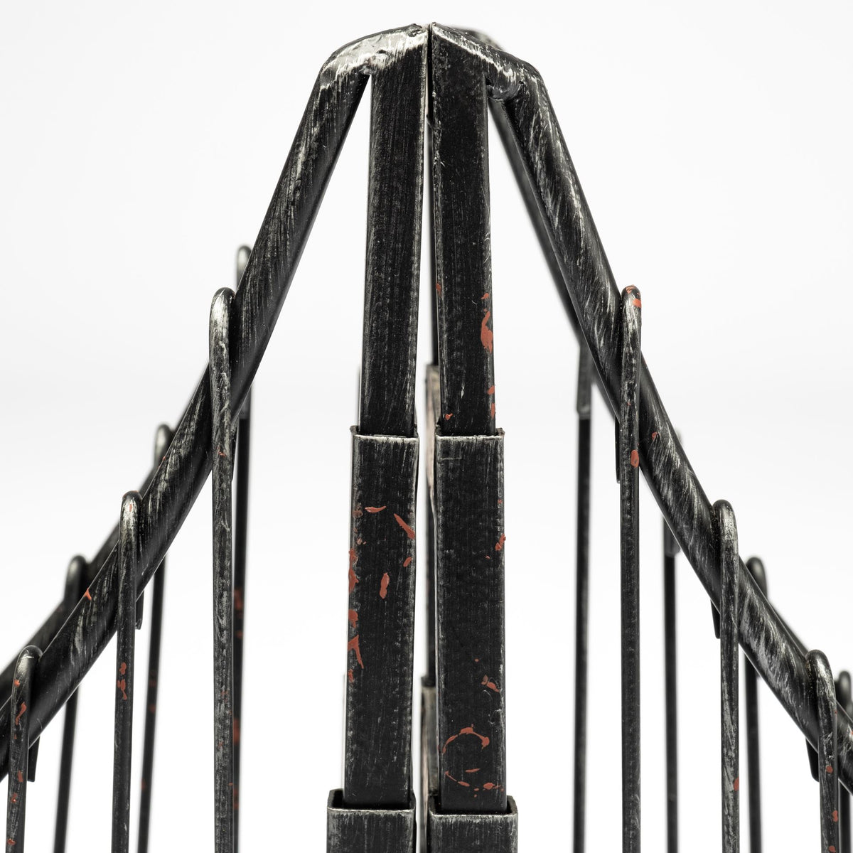 Suspension Brown Wrought Iron Suspension Bridge Bookends (Set of 2) - Ornate Home