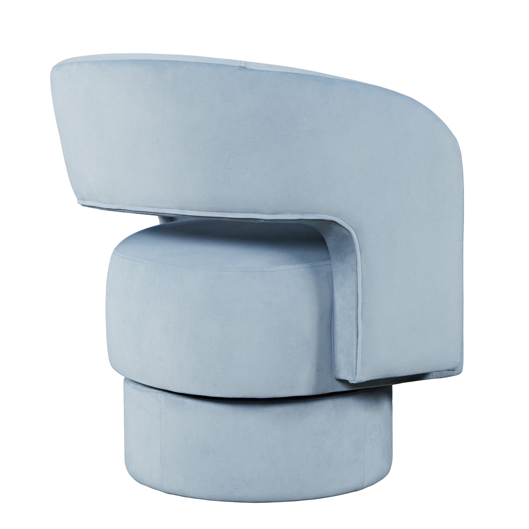 Sutton Blue Swivel Chair - Ornate Home