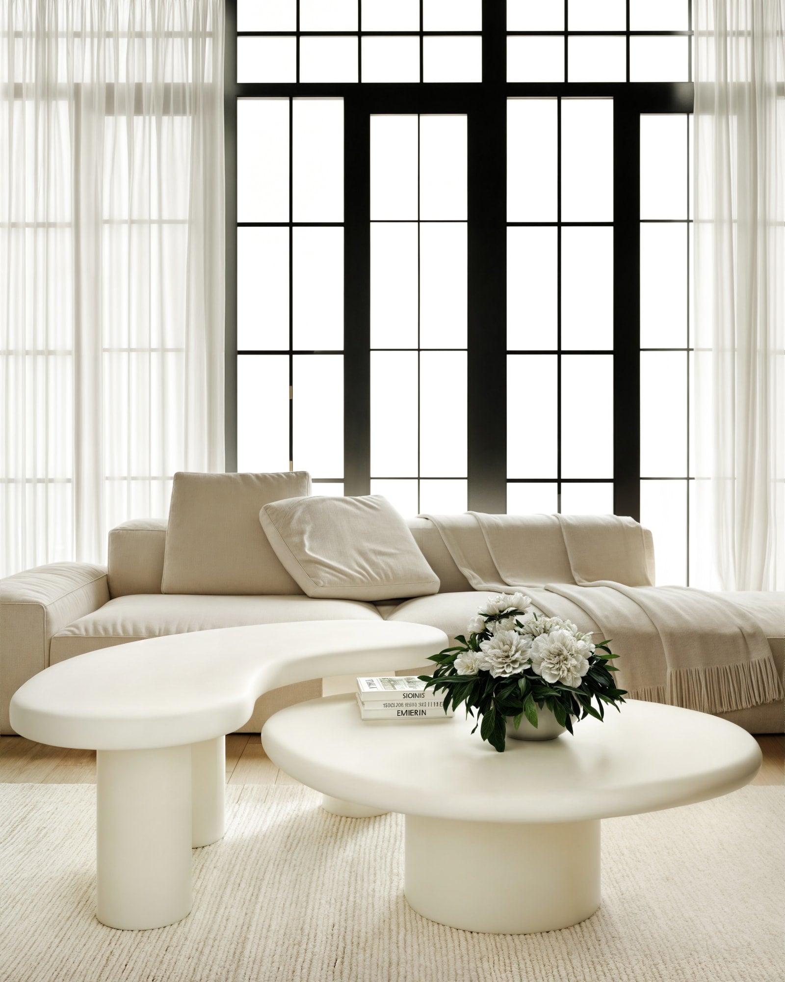 Sven Rice Tall Wooden Coffee Table - Ornate Home