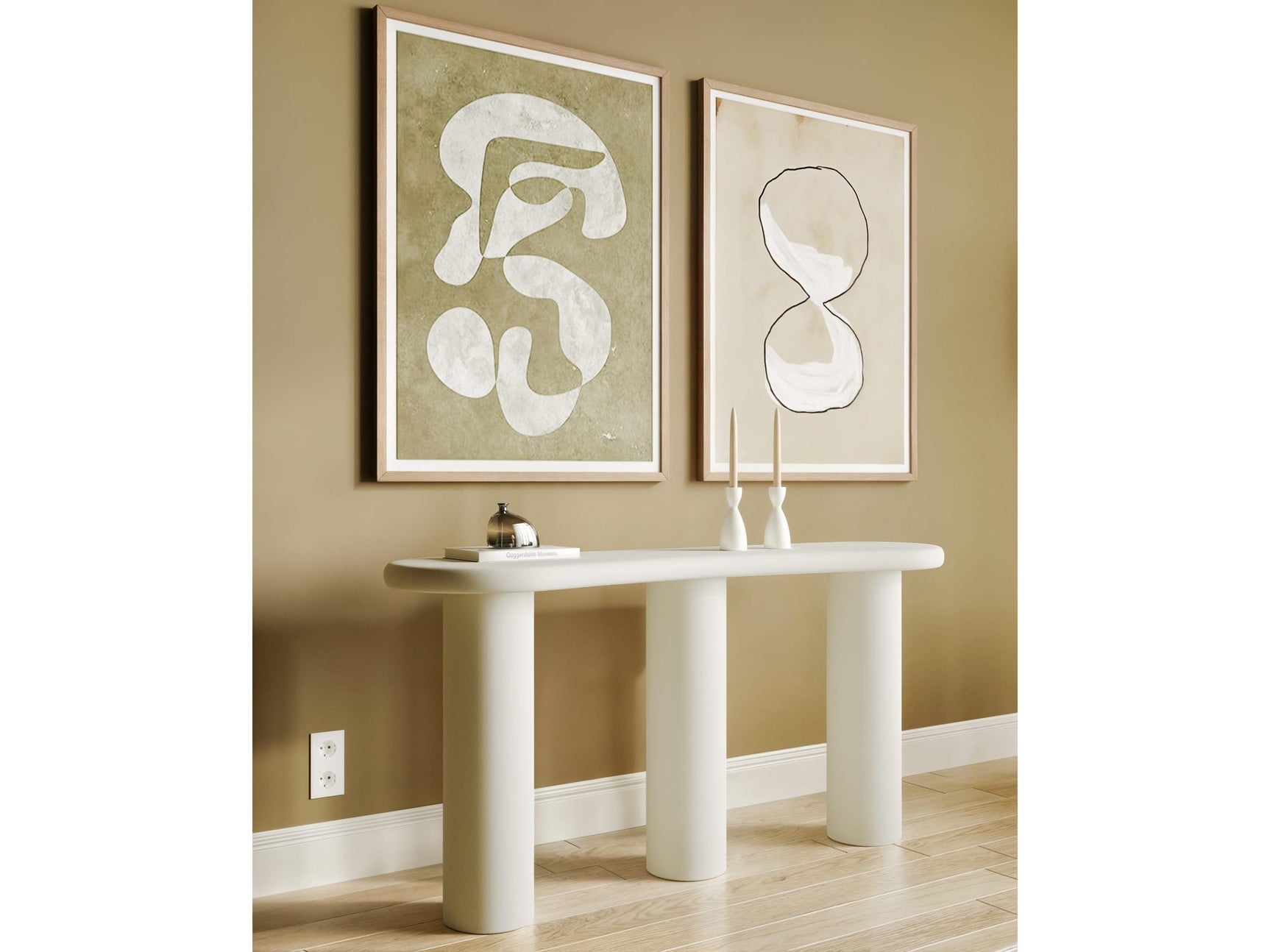 Sven Rice Wooden Console Table - Ornate Home