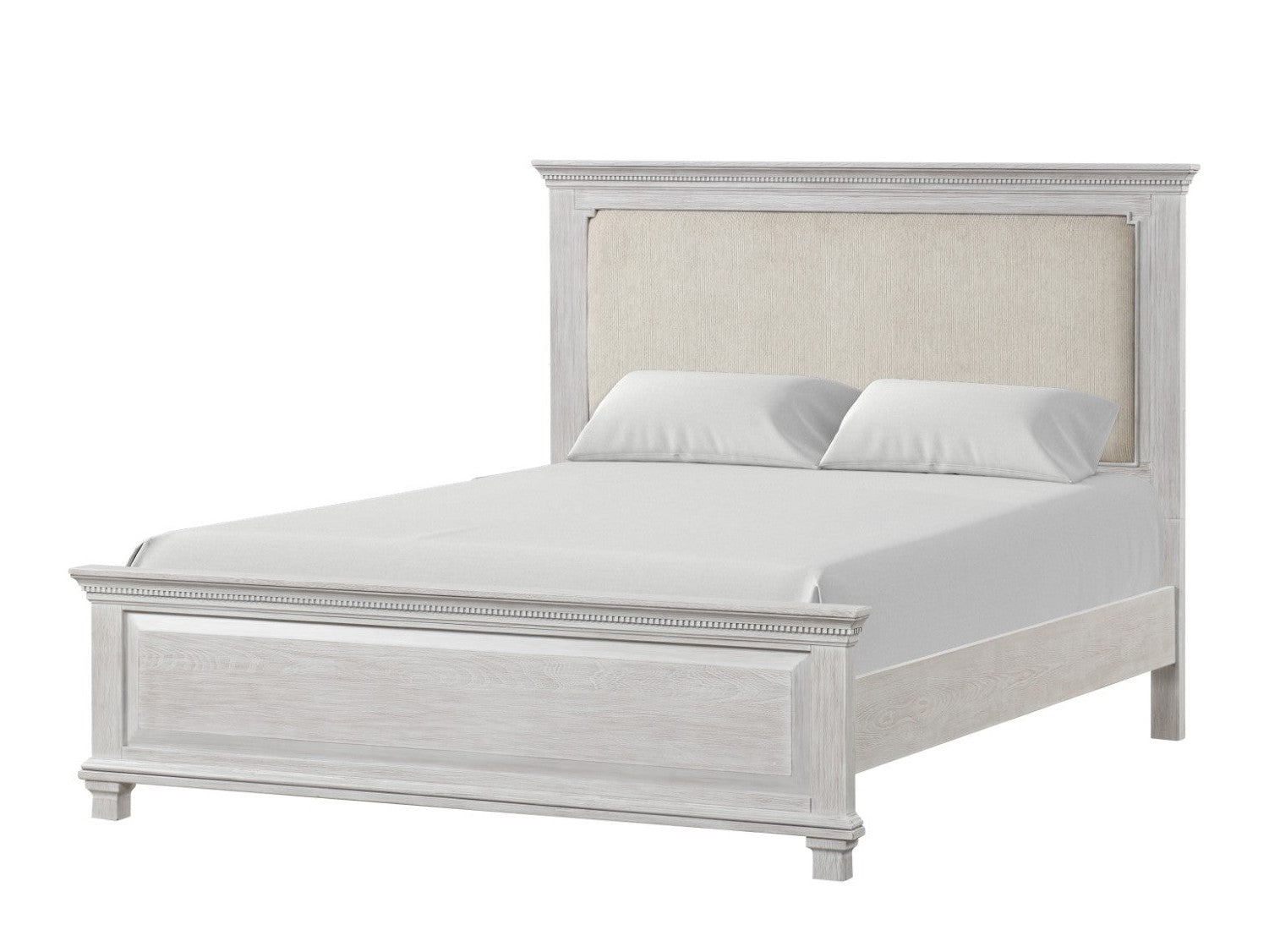 Swanley Weathered Gray Eastern King Bed - Ornate Home
