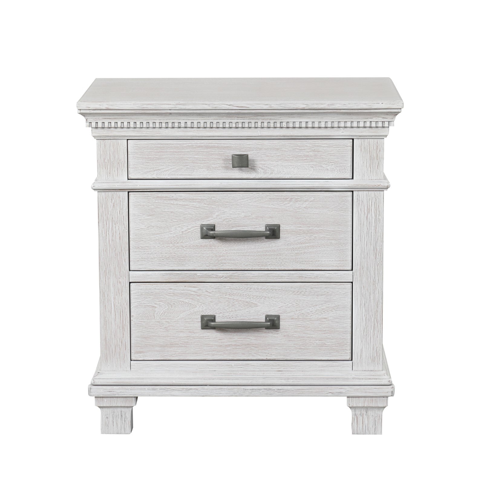 Swanley Weathered Gray Nightstand - Ornate Home