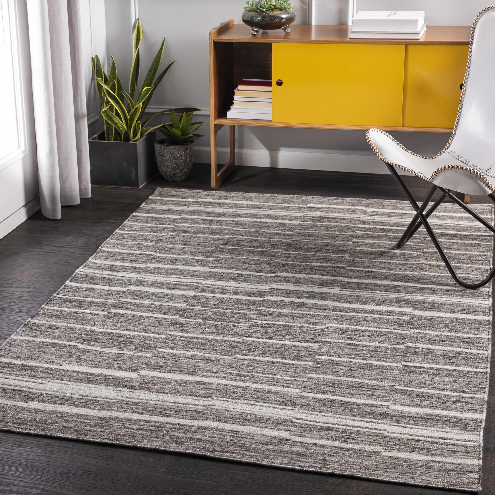 Swavesey Wool&Viscose Area Rug - Clearance - Ornate Home