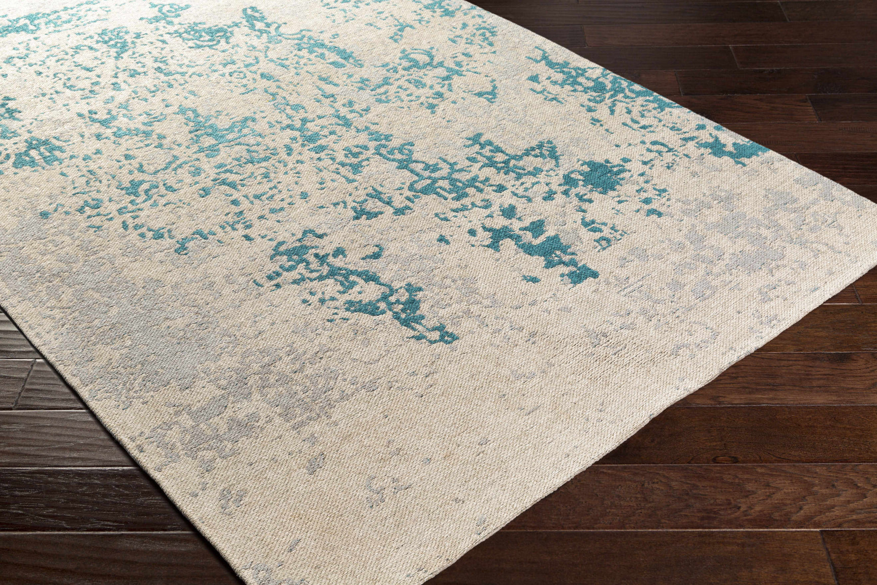Sweeny Beige/Blue Abstract Area Rug - Clearance - Ornate Home