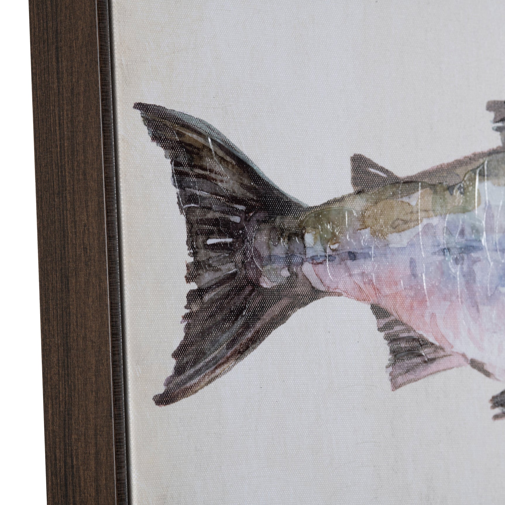 Swimming School Multi/Green Canvas