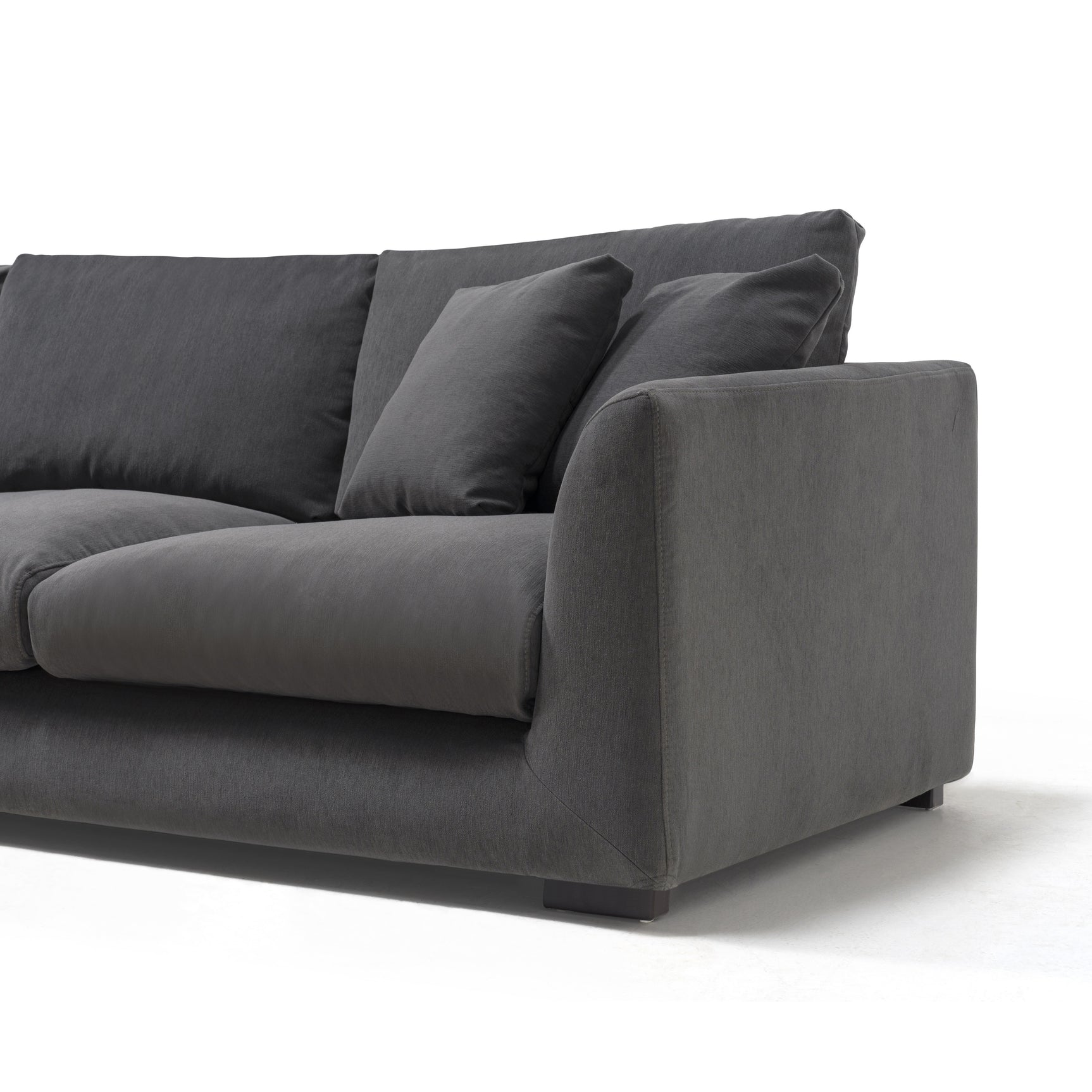 Sydney Gray 2pc LAF Chaise Sectional (110") - Ornate Home