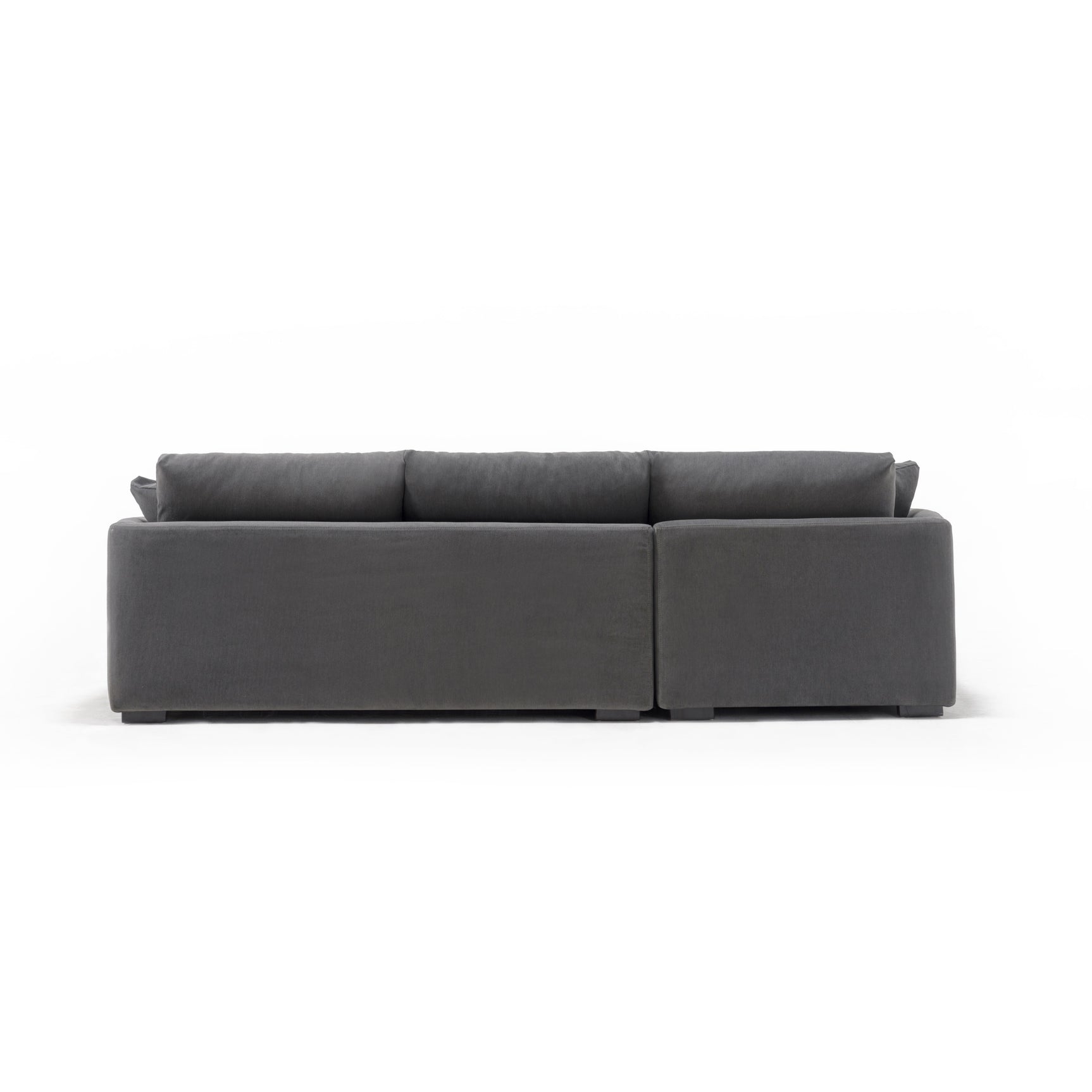 Sydney Gray 2pc LAF Chaise Sectional (110") - Ornate Home