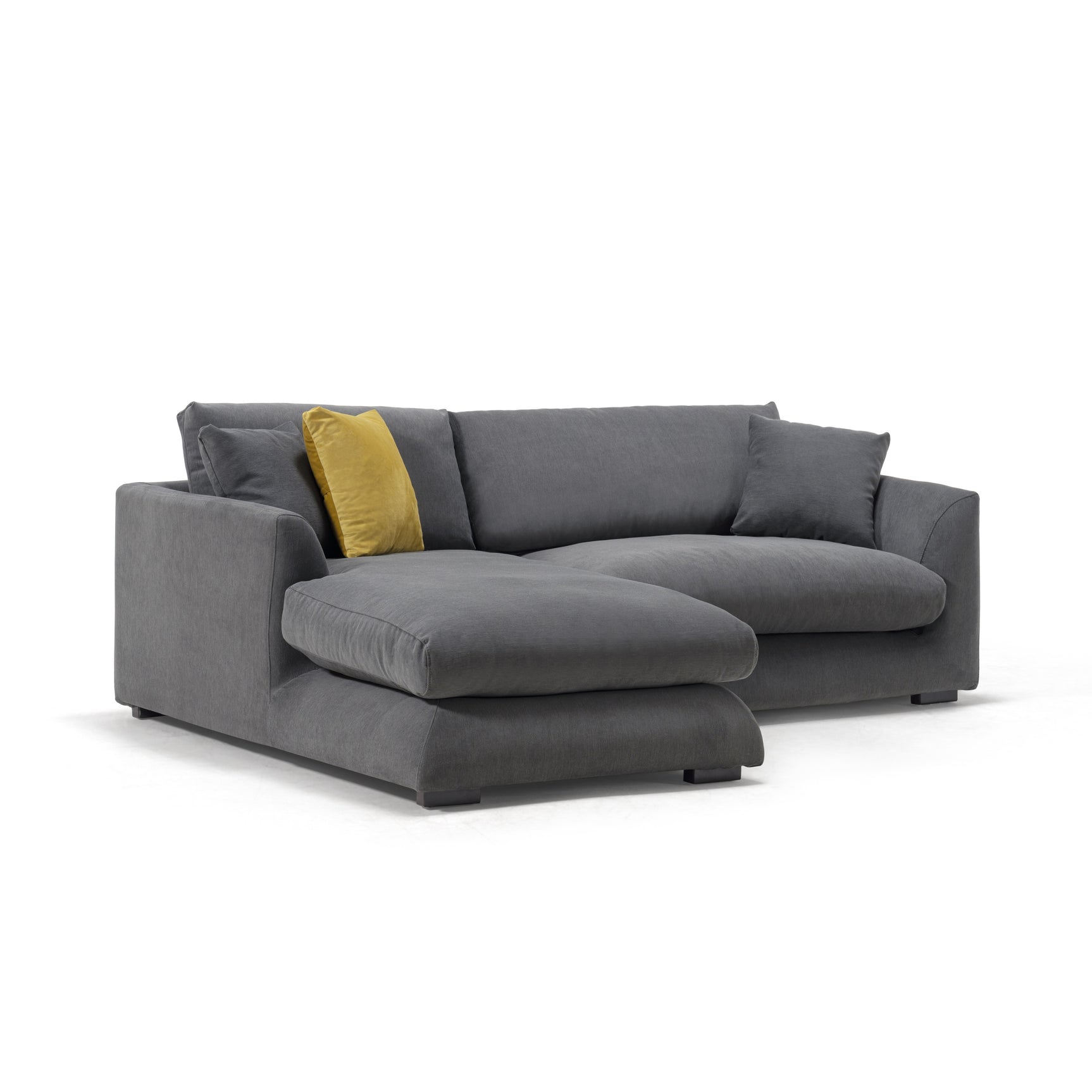 Sydney Gray 2pc LAF Chaise Sectional - Ornate Home