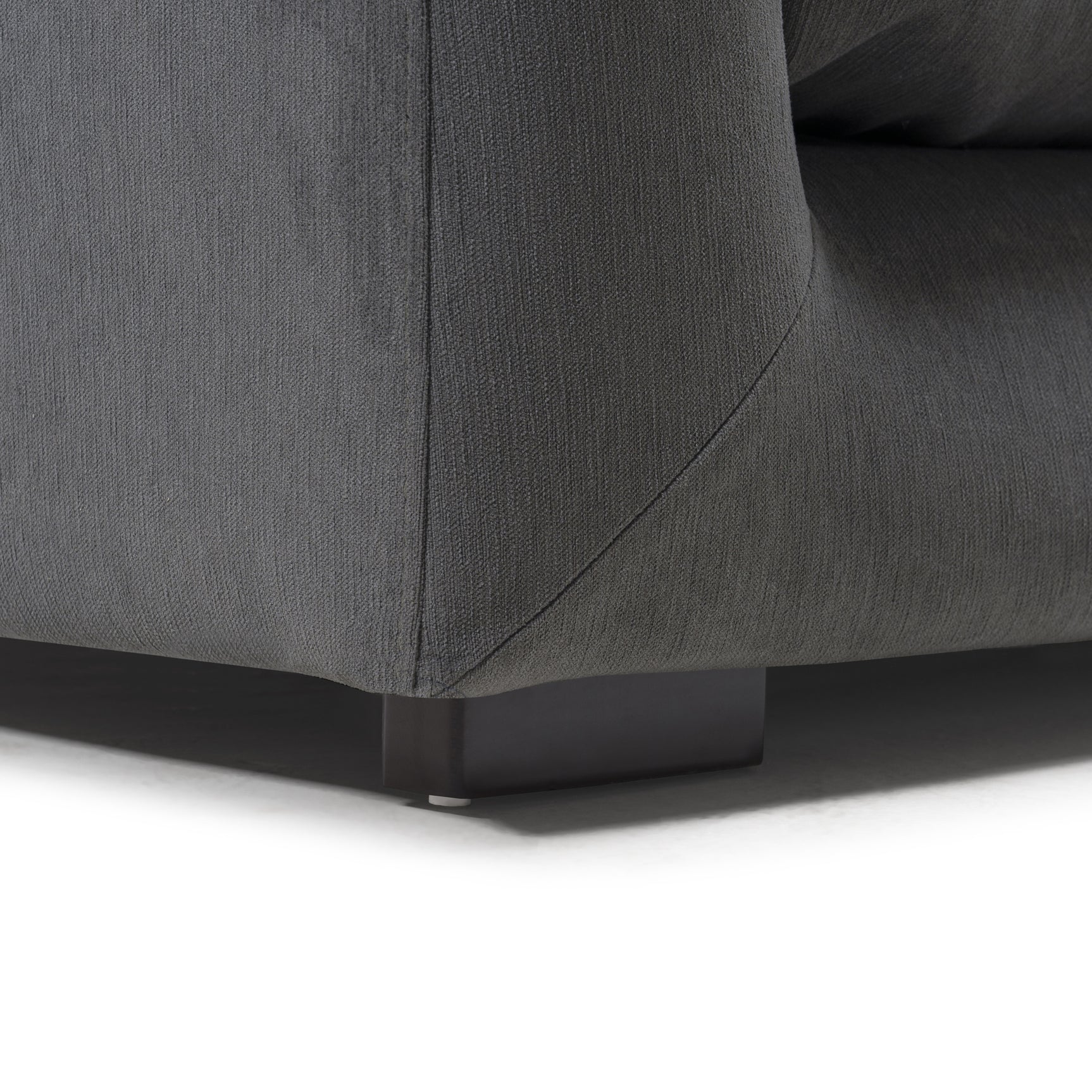 Sydney Gray 2pc RAF Chaise Sectional (110") - Ornate Home