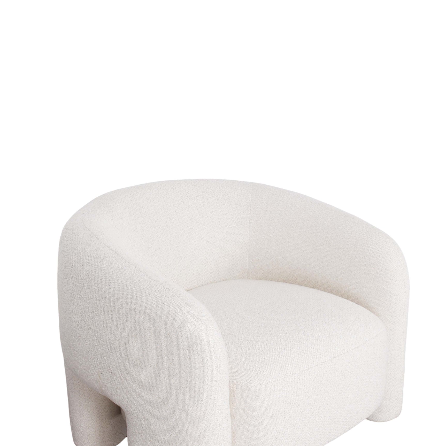 Sylvia Accent Chair in Angora (set of 2) - Ornate Home
