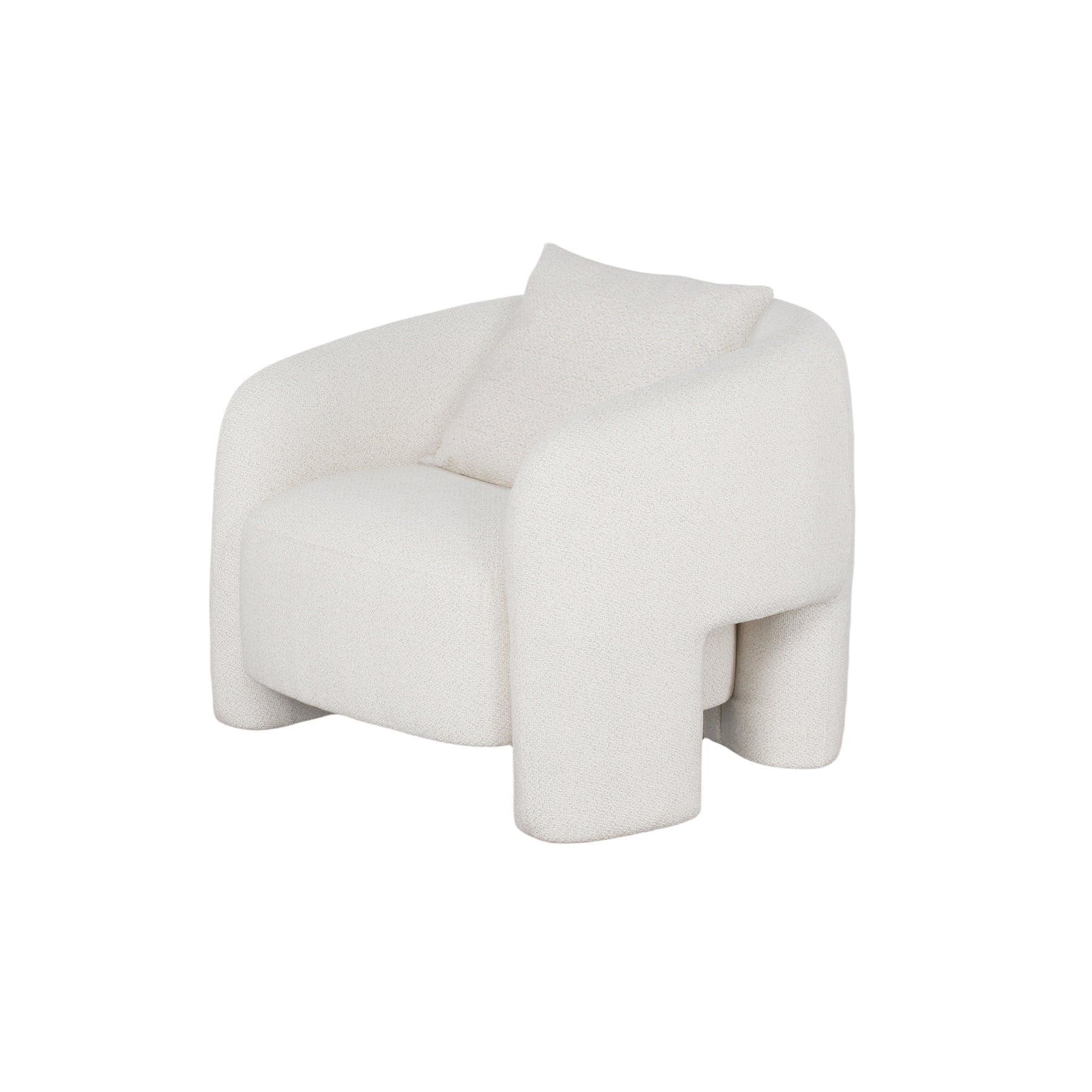 Sylvia Accent Chair in Angora (set of 2) - Ornate Home