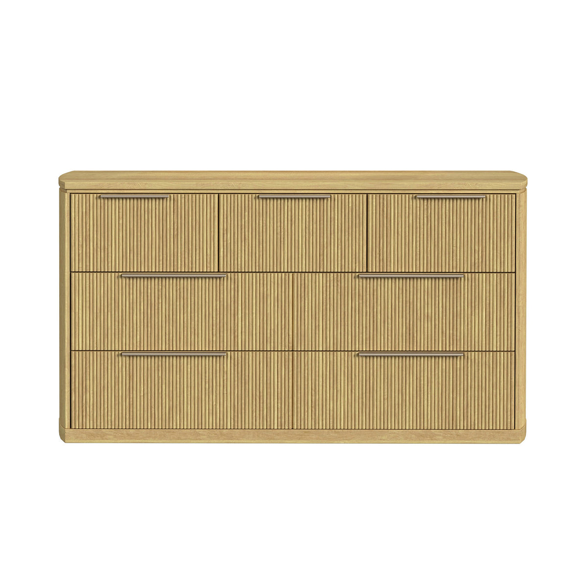 Sylvie Natural 7-Drawer Dresser - Ornate Home