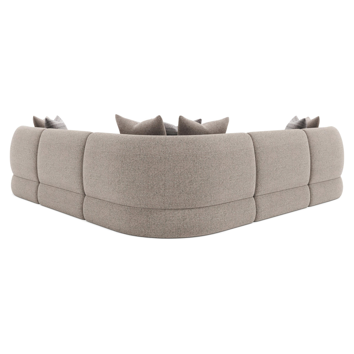 Sylvio Greige Sectional - Ornate Home