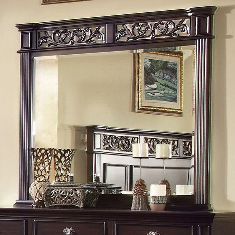 Syracuse Dark Walnut Mirror