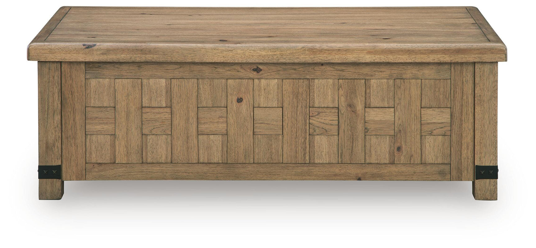 Ridgester Light Brown Lift Top Cocktail Table (Online Special Price)