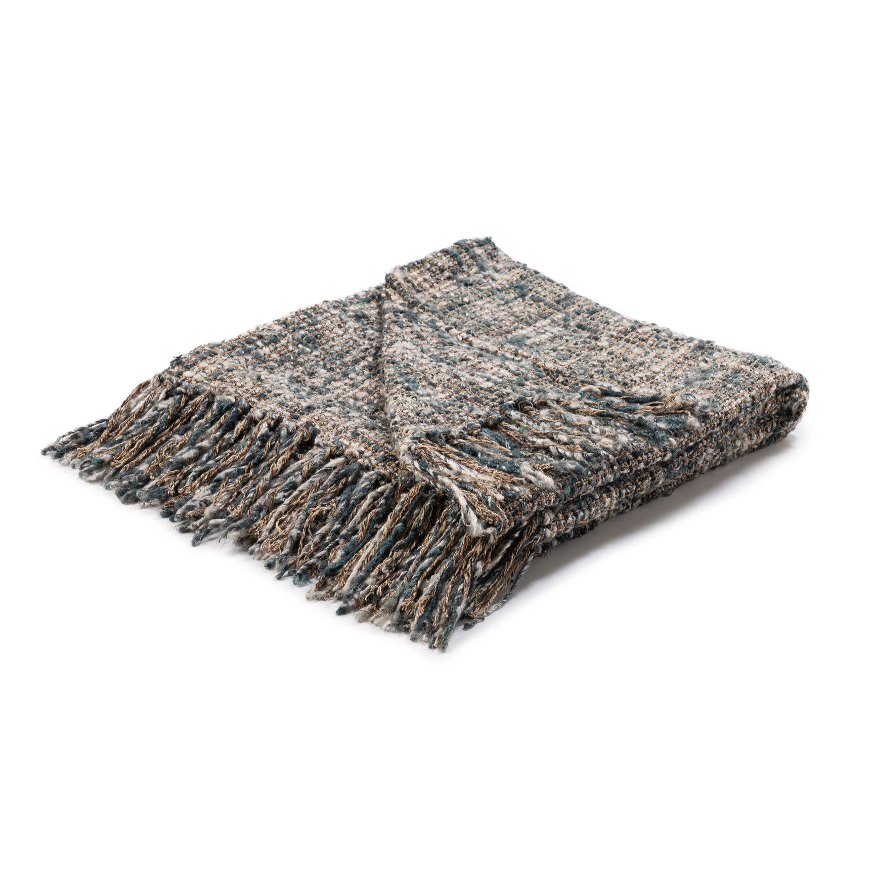 TC Porter Blue Slate 50x70 Throw - Ornate Home