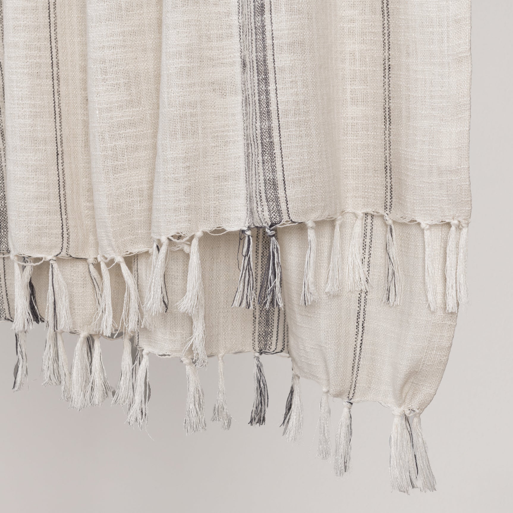 TC Ria Ivory/Gray Throw 50X70 - Ornate Home