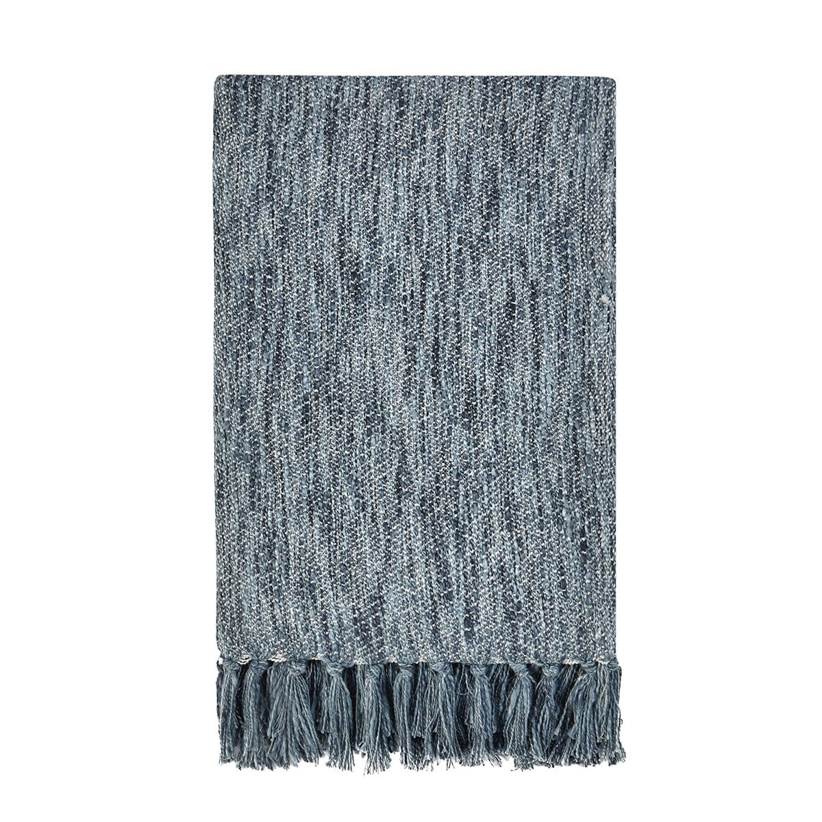 TC Sharma Denim Blue Throw 50x70 - Ornate Home