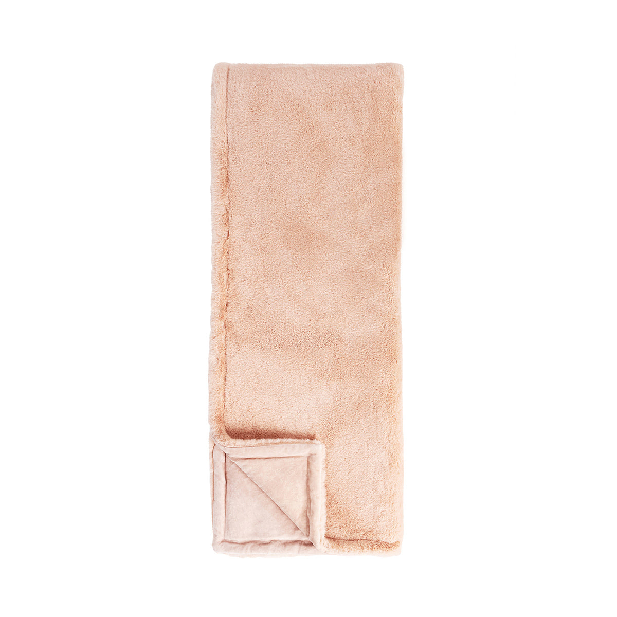 TC Taiga Faux Peach Fur Throw 50x70 - Ornate Home