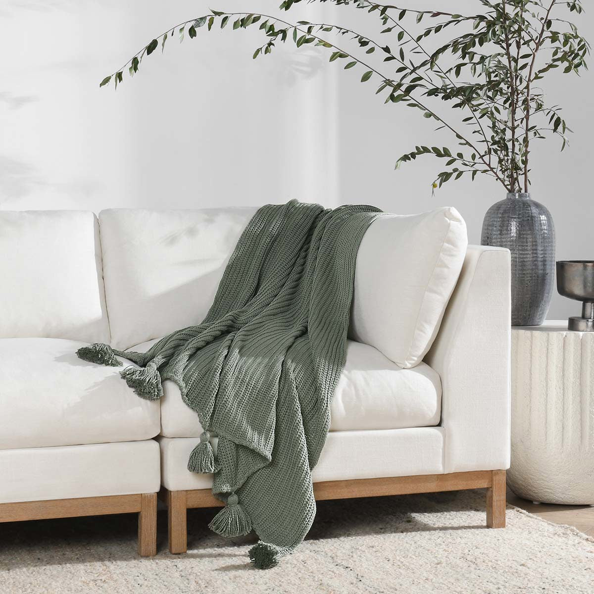 TC Veda Sage 50x70 Throw - Ornate Home