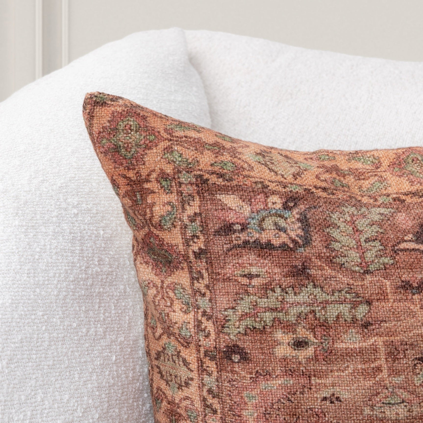 TD Medley Olive Green Multi 22x22 Throw Pillow (Set of 2) - Ornate Home