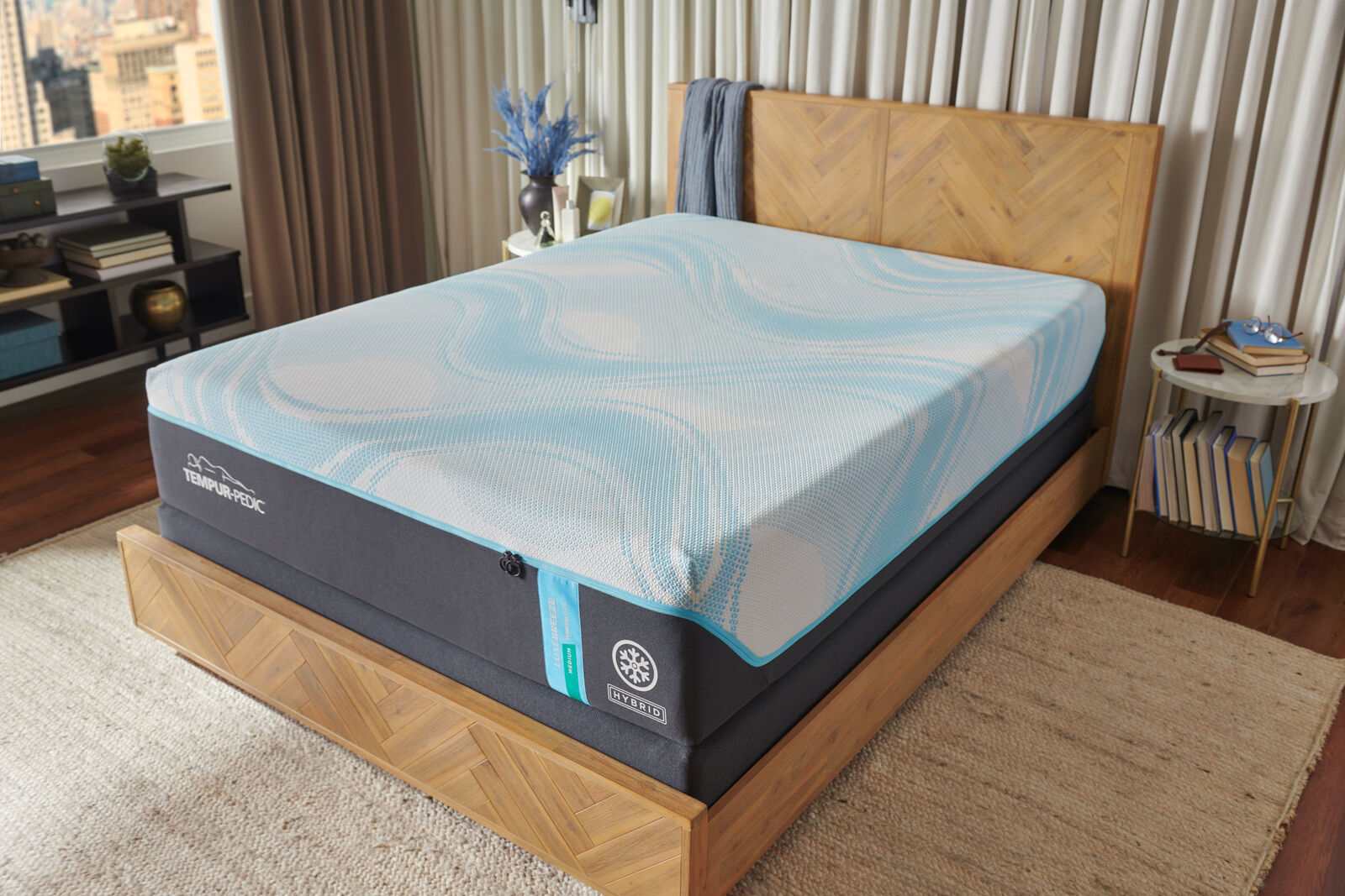 TEMPUR LUXE breeze 2.0 Medium Hybrid Mattress - Ornate Home