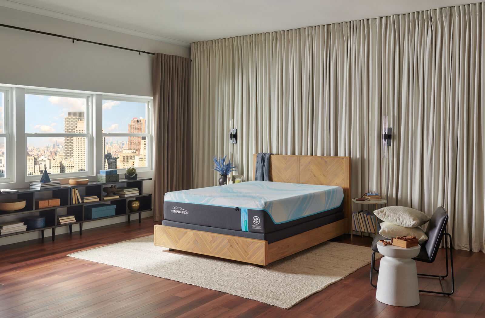 TEMPUR LUXE breeze 2.0 Medium Hybrid Mattress - Ornate Home