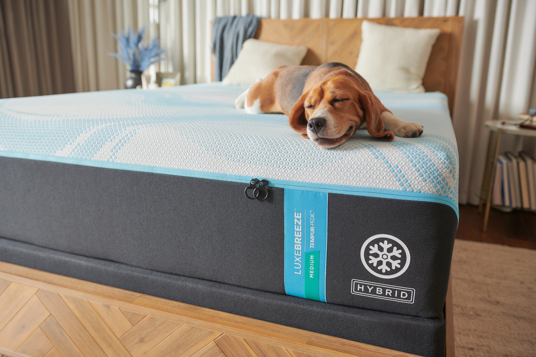 TEMPUR LUXE breeze 2.0 Medium Hybrid Mattress - Ornate Home