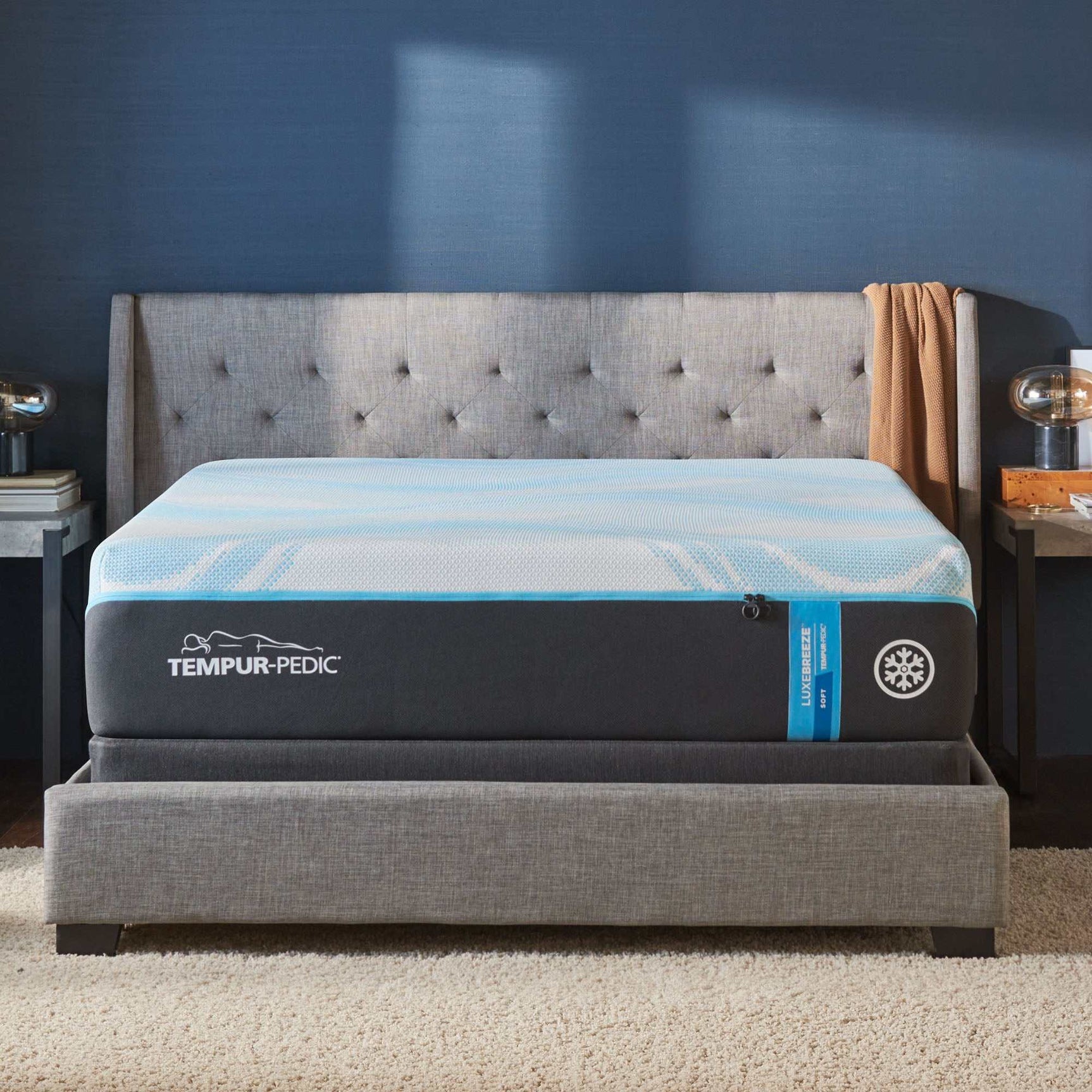 TEMPUR LUXE breeze 2.0 Medium Hybrid Mattress - Ornate Home