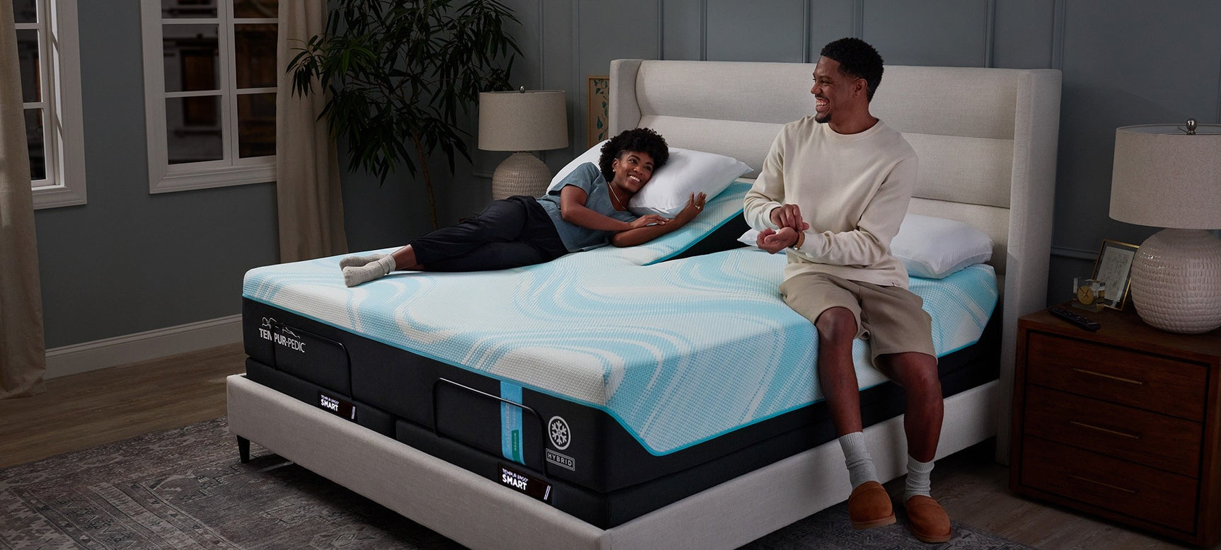 TEMPUR LUXE breeze 2.0 Medium Hybrid Mattress - Ornate Home