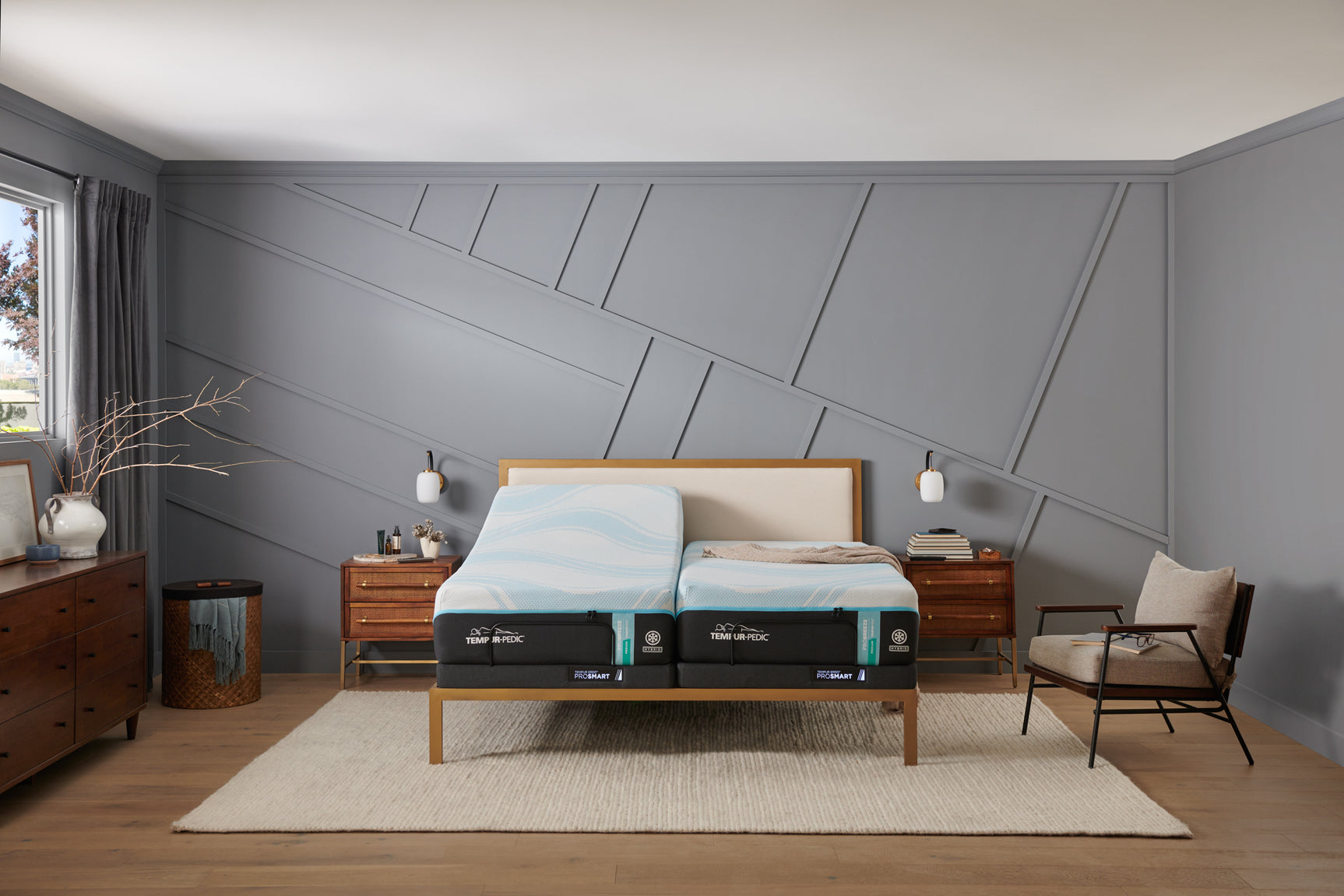 TEMPUR PRObreeze 2.0 Medium Hybrid Mattress - Ornate Home